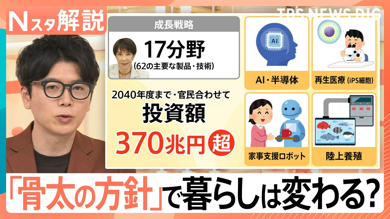 「骨太の方針」暮らしは変わる？【Nスタ】