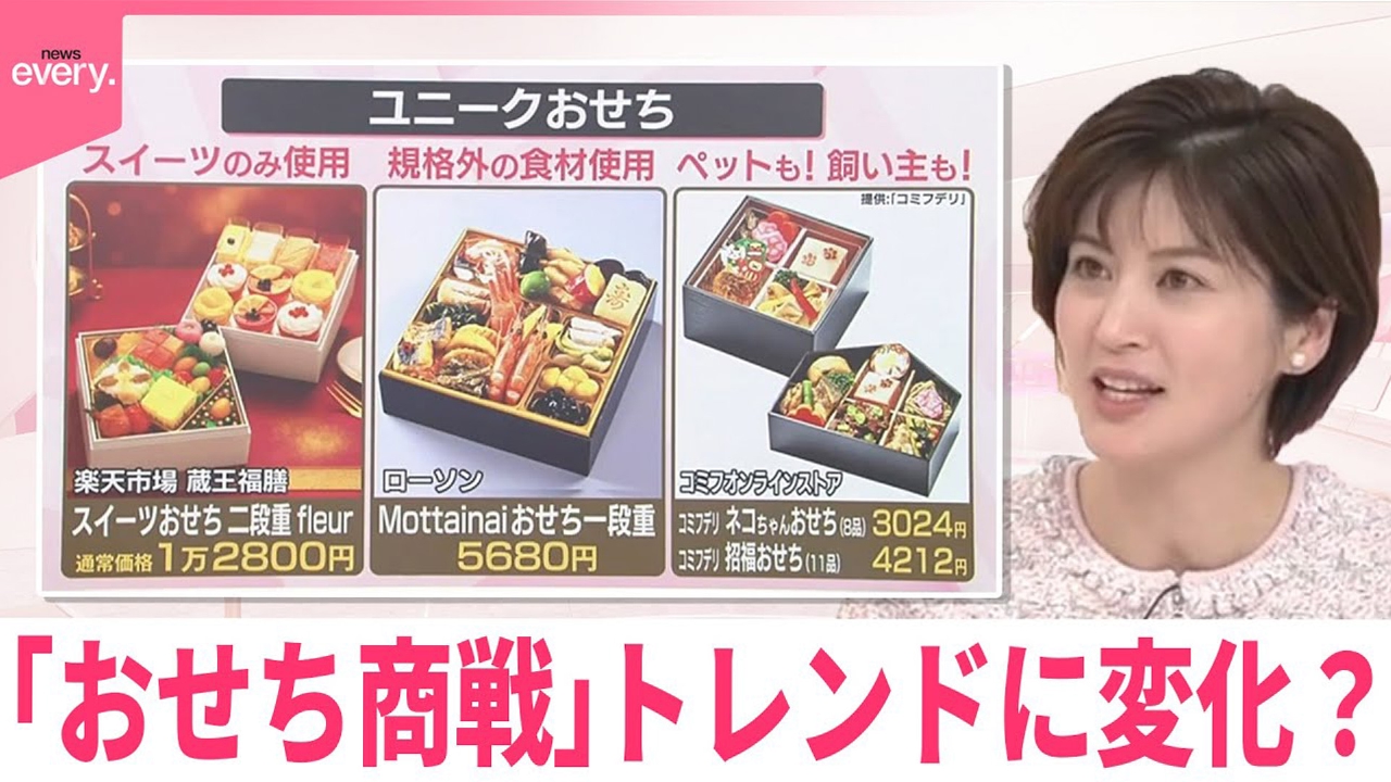 【なるほどッ！】「おせち商戦」トレンドに変化？