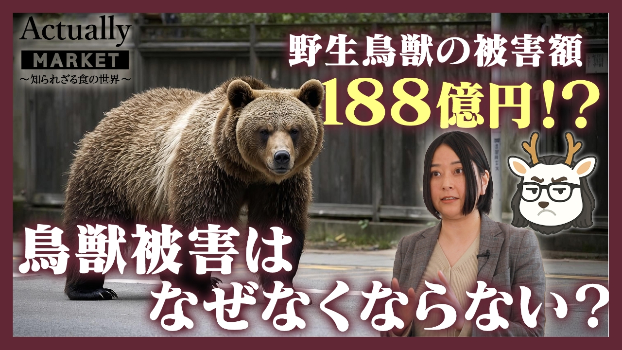 鳥獣被害はなぜなくならない？