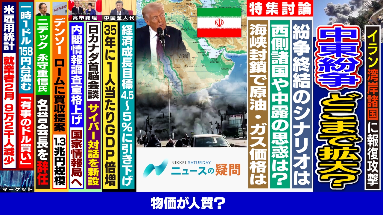 イランの大規模報復で中東紛争どこまで拡大？原油や株価の先行きは？