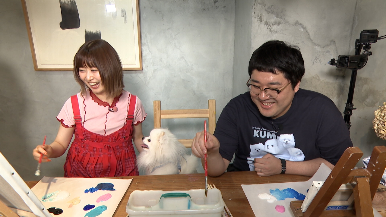 愛犬とアート体験ができるカフェを紹介！愛犬のベストショットをお伺い