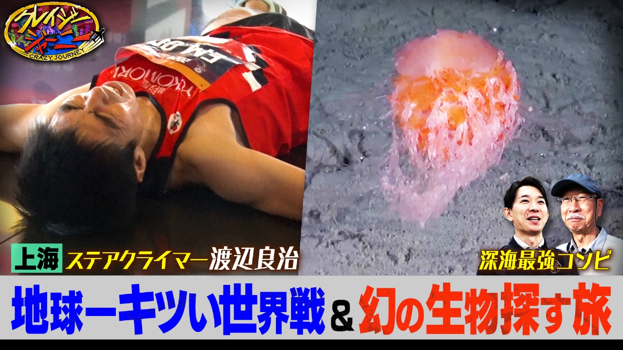 超クレイジー★階段登り世界一をかけあの男が再び登場！