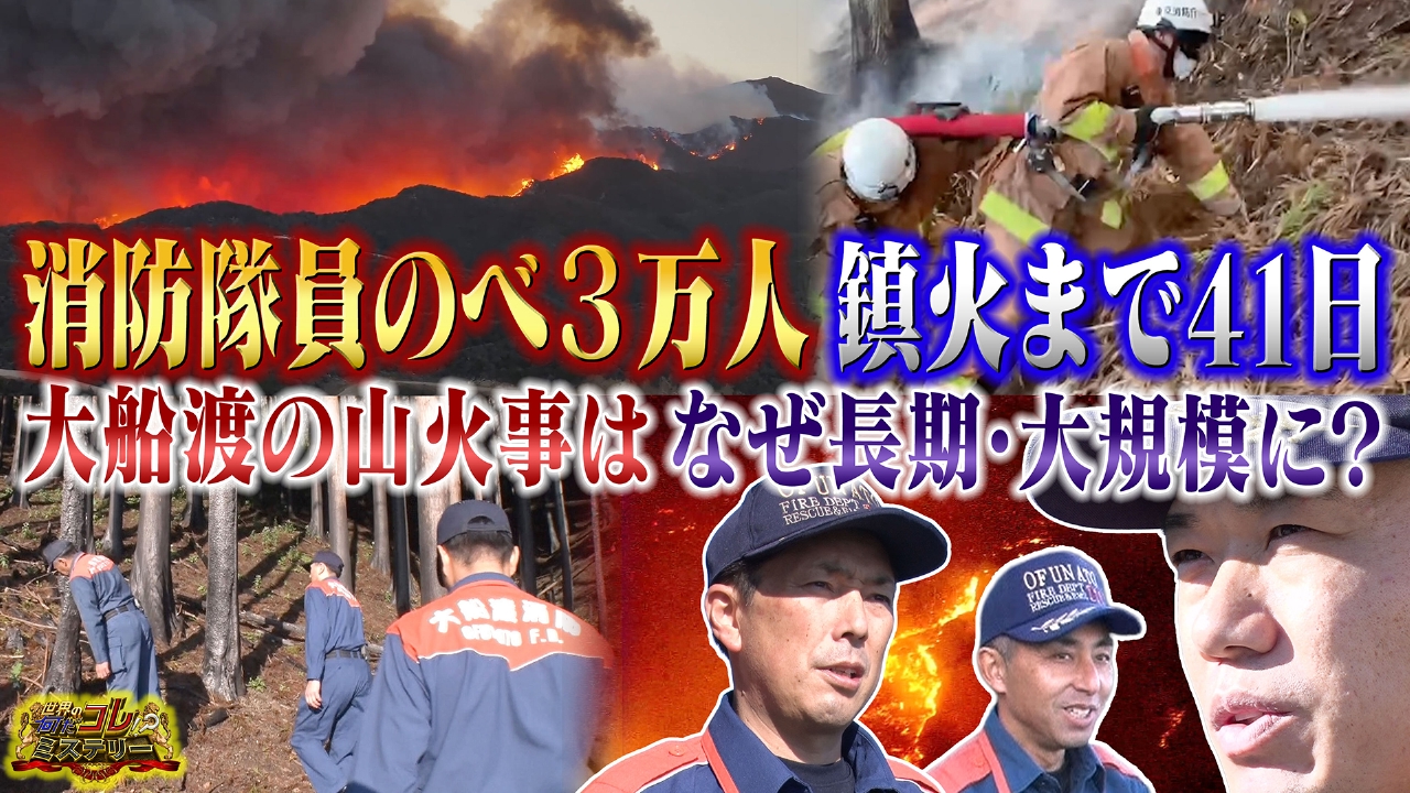 地元消防隊員が語る大船渡山林火災の惨事