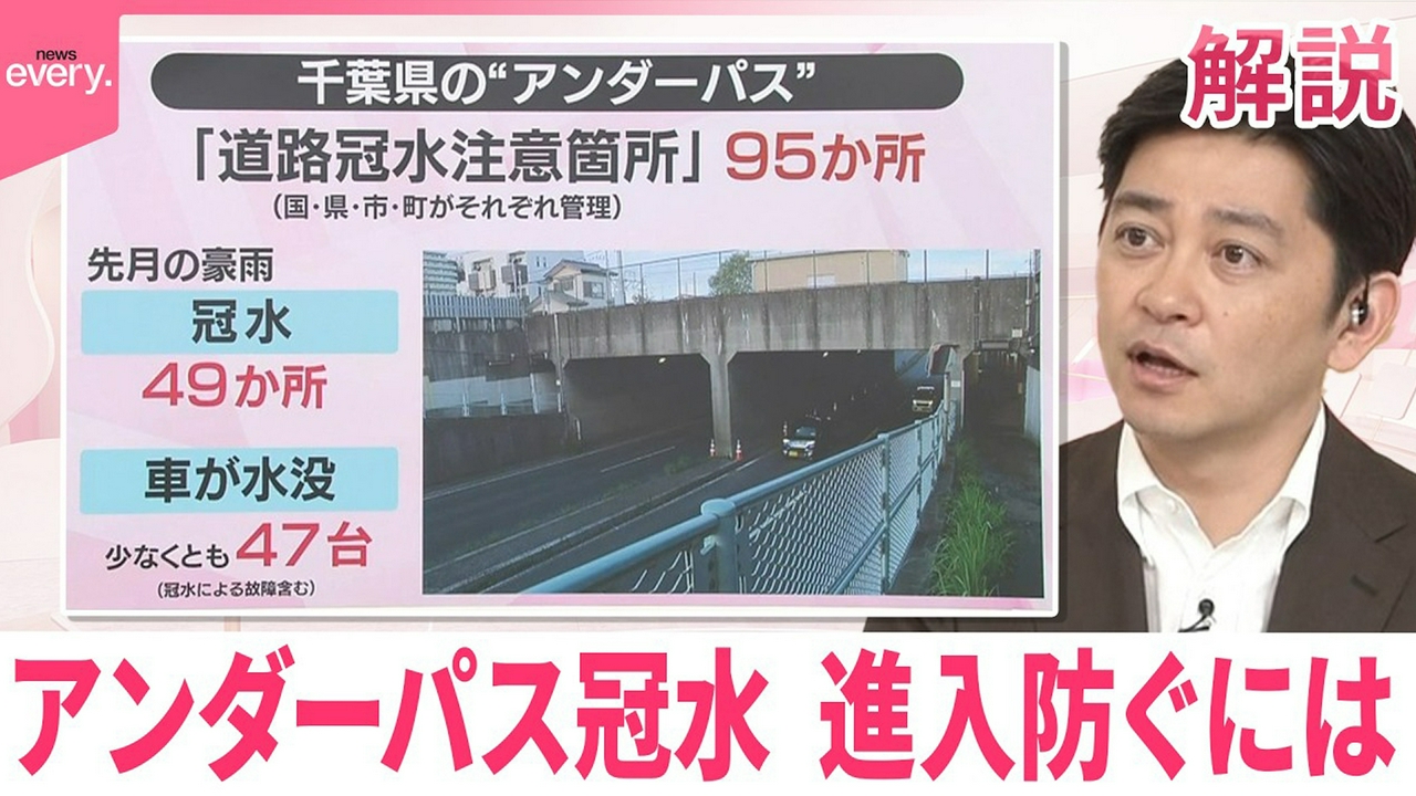 【#みんなのギモン】豪雨でアンダーパス冠水 進入防ぐには… ｢エアー遮断機｣にも注目