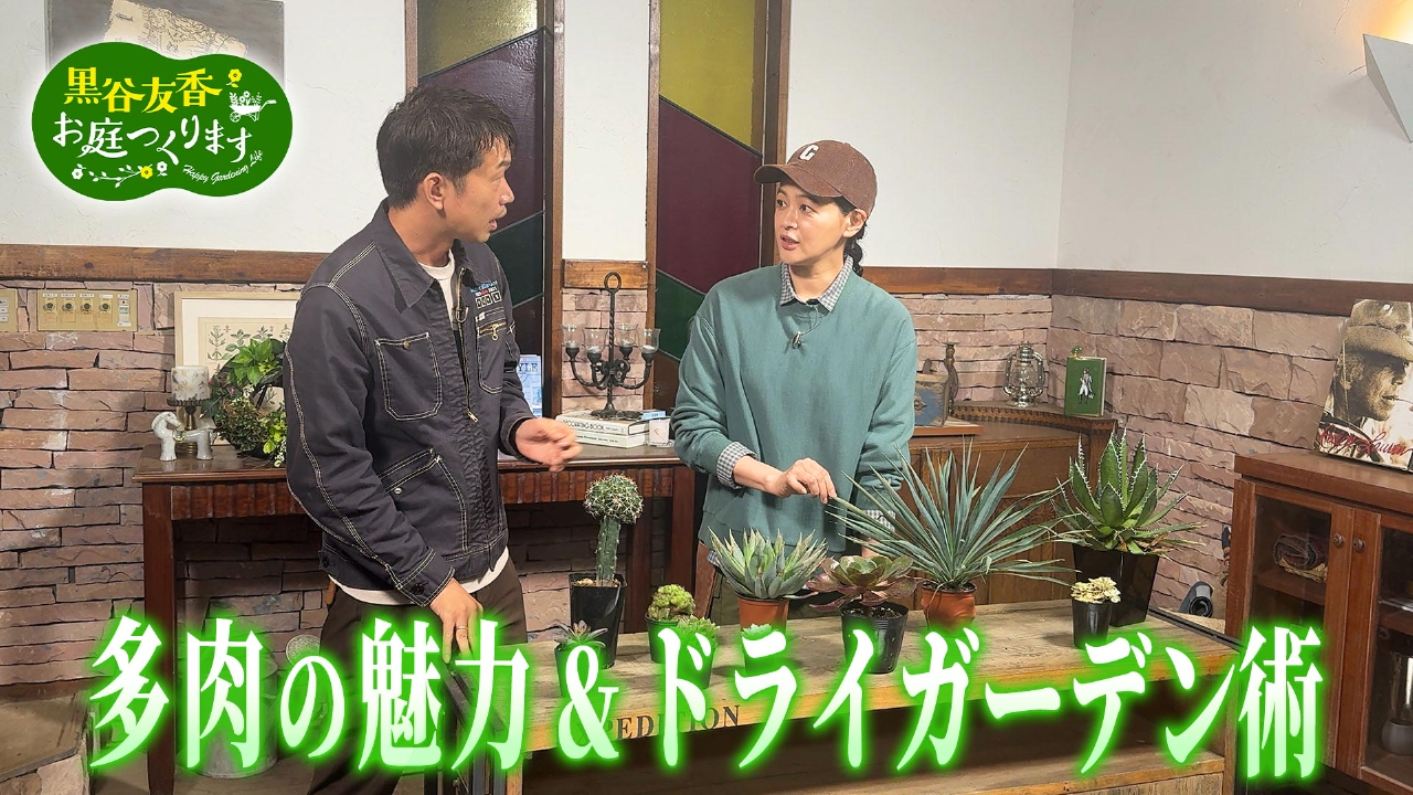 第35回「ドライガーデンに挑戦！～人気の多肉植物の世界～」