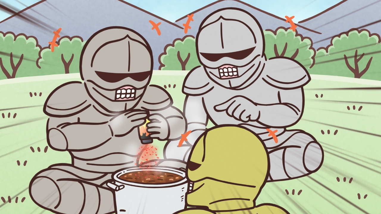 第314話 ダブルで／外カレー