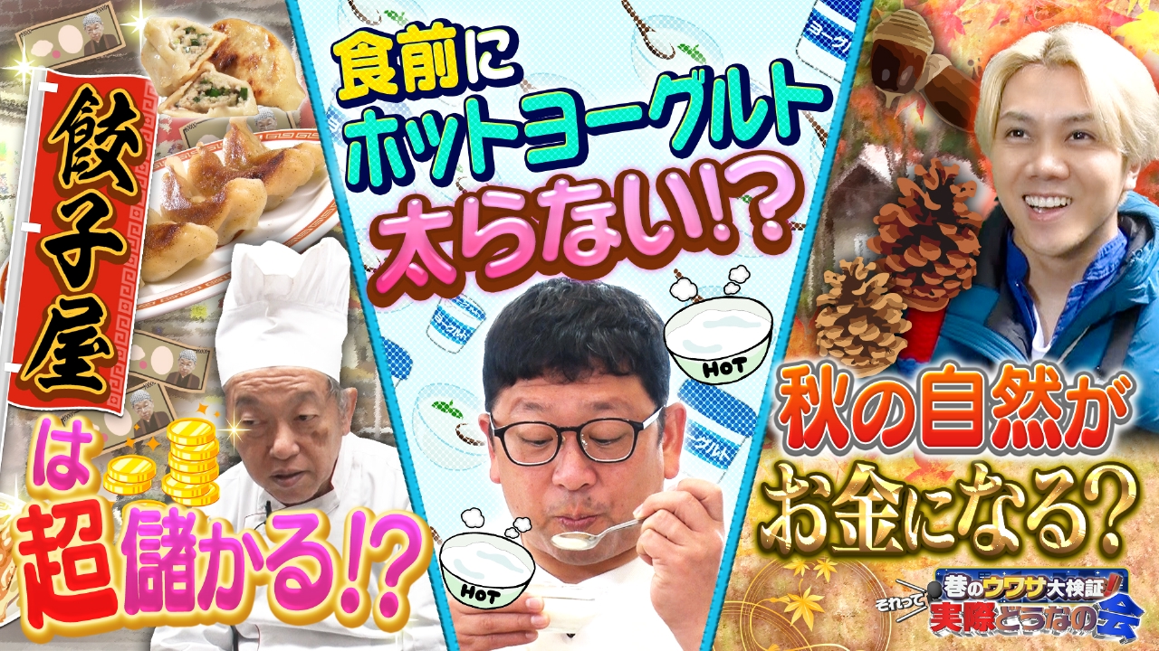 ホットヨーグルトの効果 ギョウザ丸儲け作戦