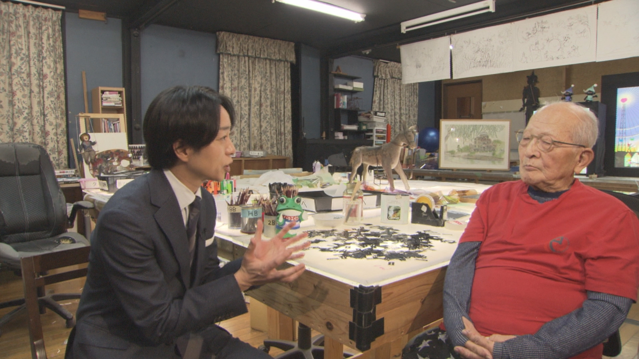 【戦後80年】櫻井取材 特攻戦死の親友へ 藤城清治が描く「戦争」