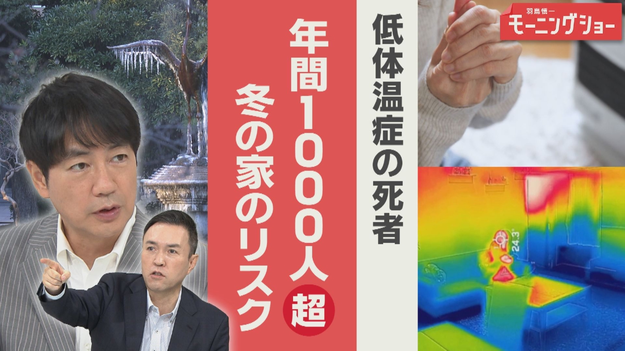 寒波再来　低体温症の死者　年間1000人超　冬の家に潜むリスク
