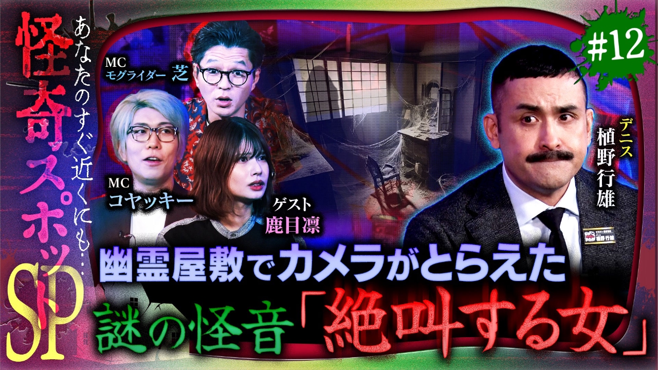＃12 【心霊スポットSP】カメラが捉えた！いわくつき幽霊屋敷の絶叫＆ホテルの怪異