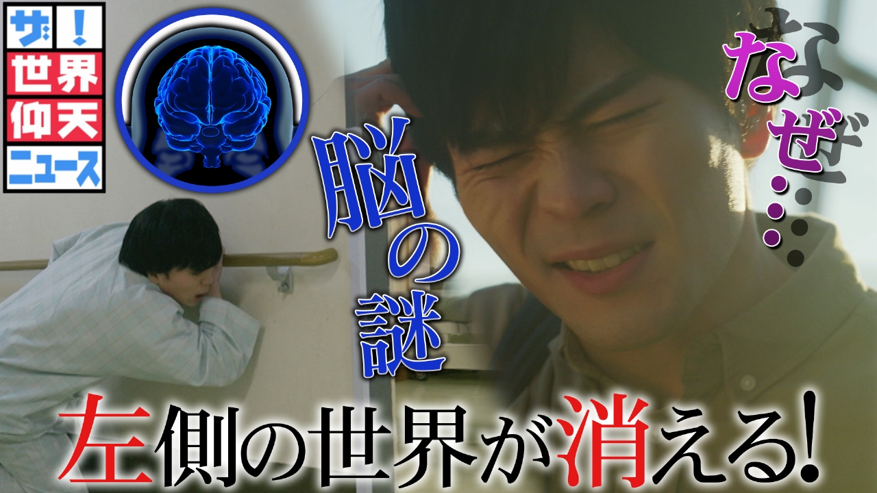 衝撃！脳と心臓の真実…不思議！見えるのに左側だけ無視する脳のナゾ