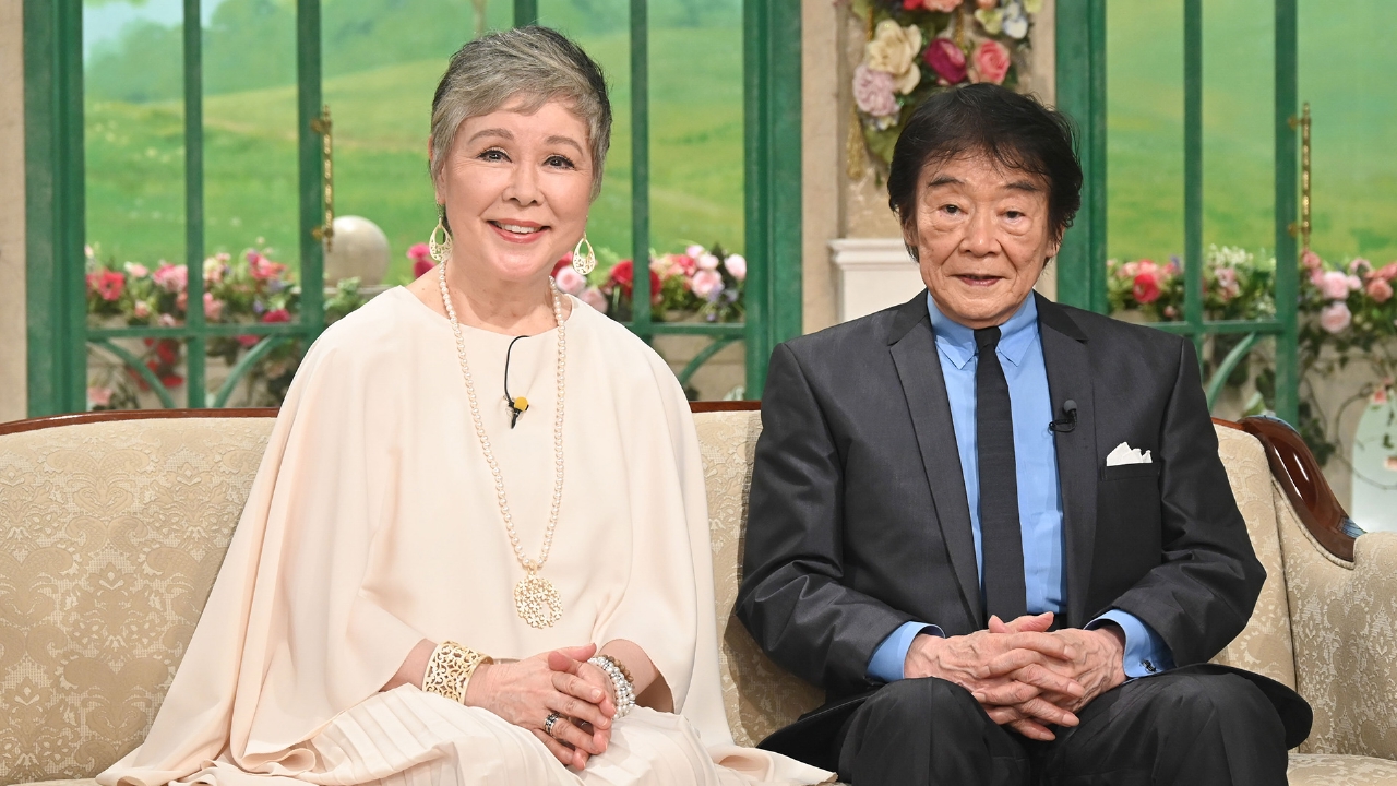 〈田辺靖雄　九重佑三子〉おととし金婚式…昭和の名曲メドレーを