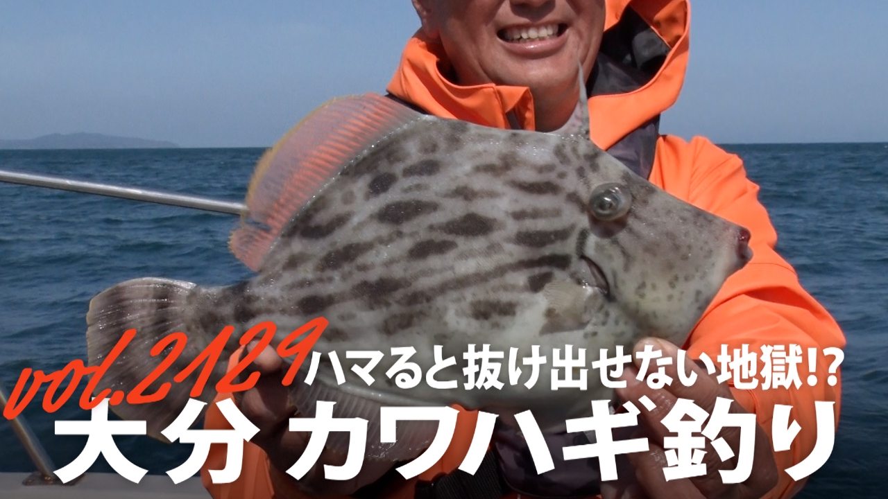 ハマると抜け出せない地獄！？大分カワハギ釣り