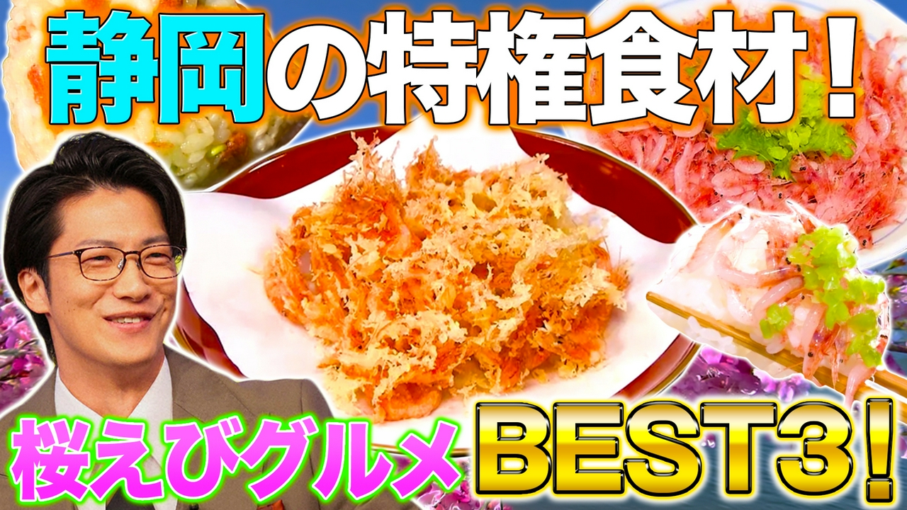 静岡本場の桜えび＆福井なぜ恐竜王国！？