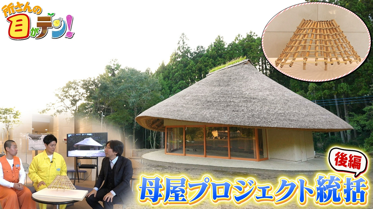 隈研吾さん設計母屋に隠された秘密!丸い屋根を生み出す最新技術