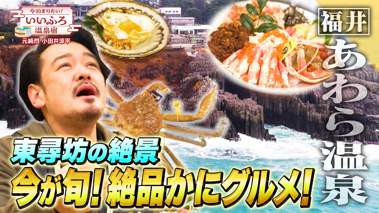 冬の福井！あわら温泉＆味覚の王様！越前カニ