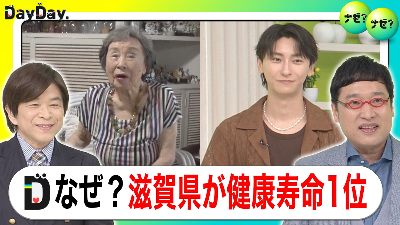 “健康＆長生き”ランキング 滋賀県がトップ…なぜ？【ナゼ？ナゼ？】