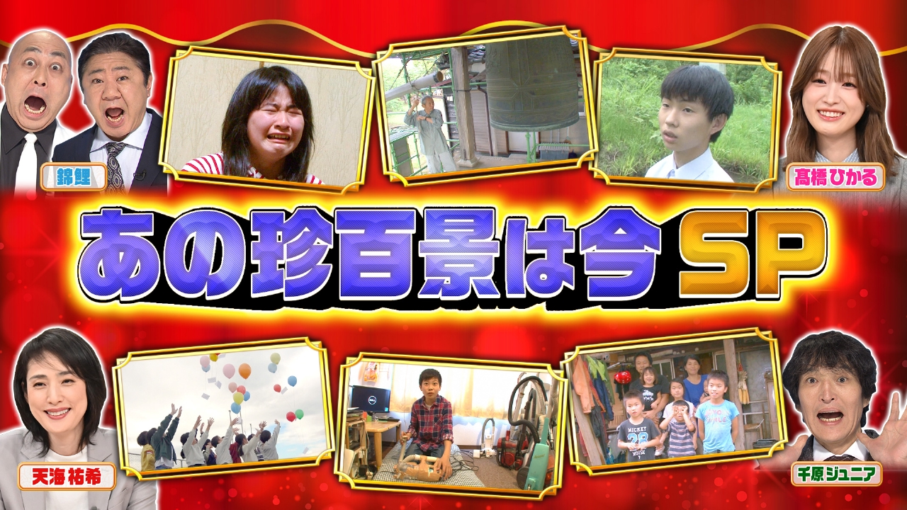 その後が気になる珍百景を徹底調査！“あの珍百景は今”2時間SP