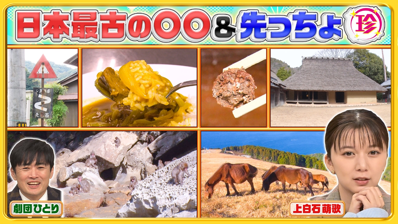 上白石萌歌も知らない鹿児島・離島の珍伝統＆半島の先っちょ大調査＆日本最古の〇〇珍百景