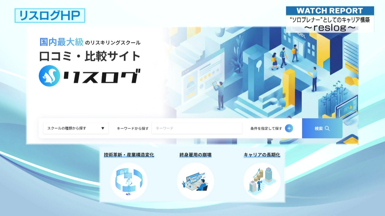 特集「ひとりで事業運営するスタイルで成果を生む～reslog株式会社〜」