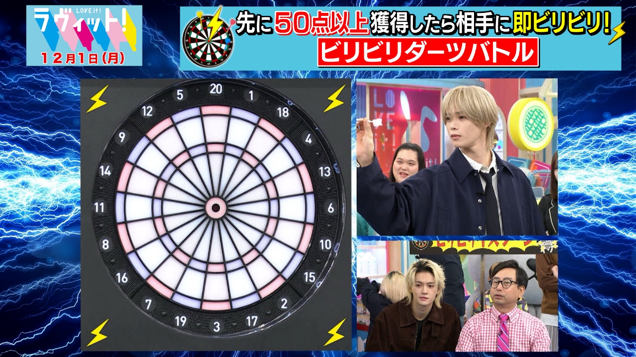 【OP】ビリビリダーツバトル