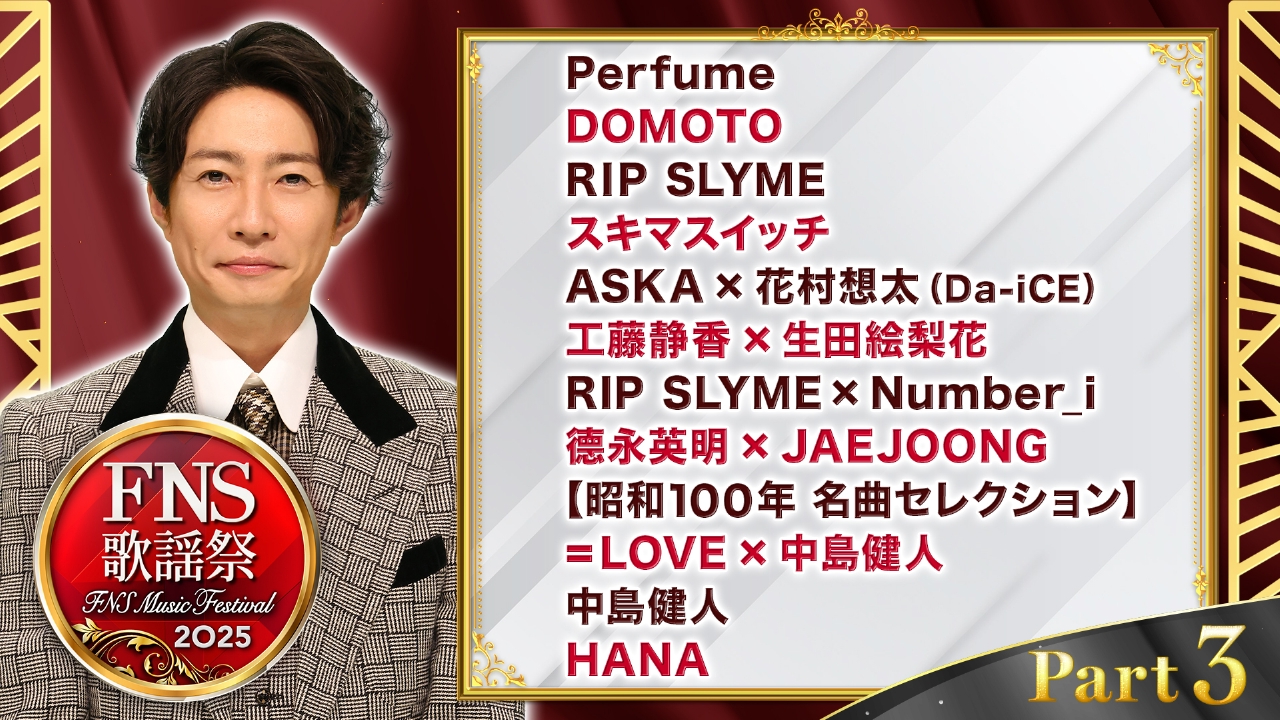 Part3（20:25頃～21:25頃放送）