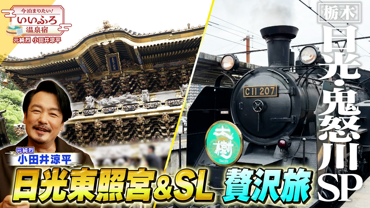 【栃木 日光・鬼怒川SP】日本が誇る観光都市で温泉＆SL旅