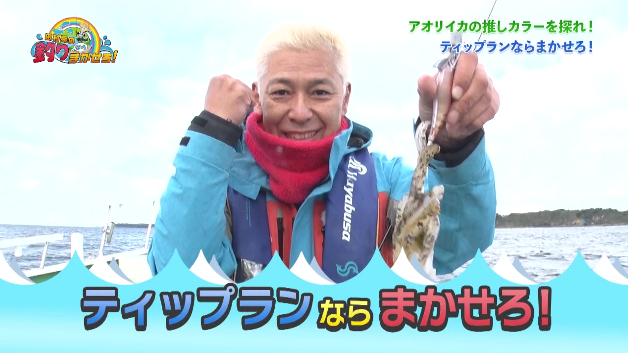 ゲーム性抜群！アオリイカの推しカラーを探れ！ ティップランならまかせろ！