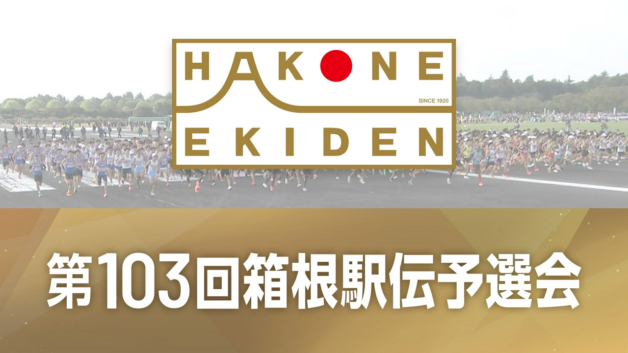第103回箱根駅伝予選会