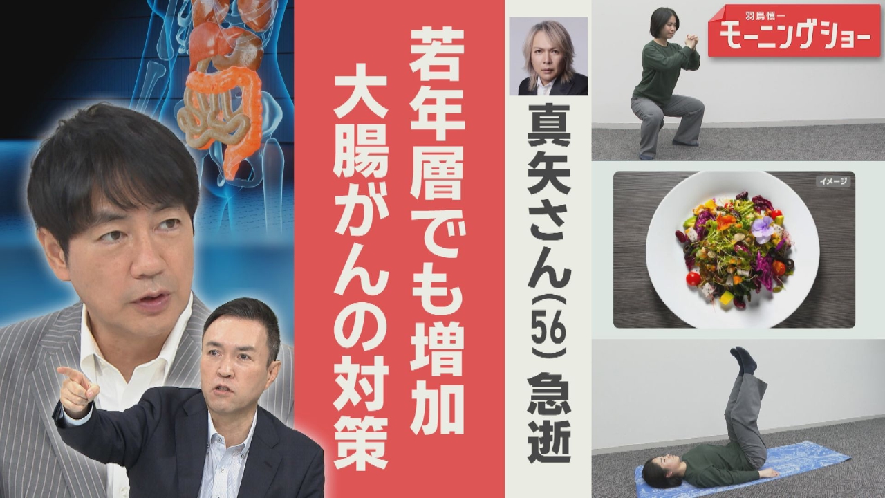 大腸がん　LUNA SEA真矢さん急逝　若年層でも増加　原因と対策