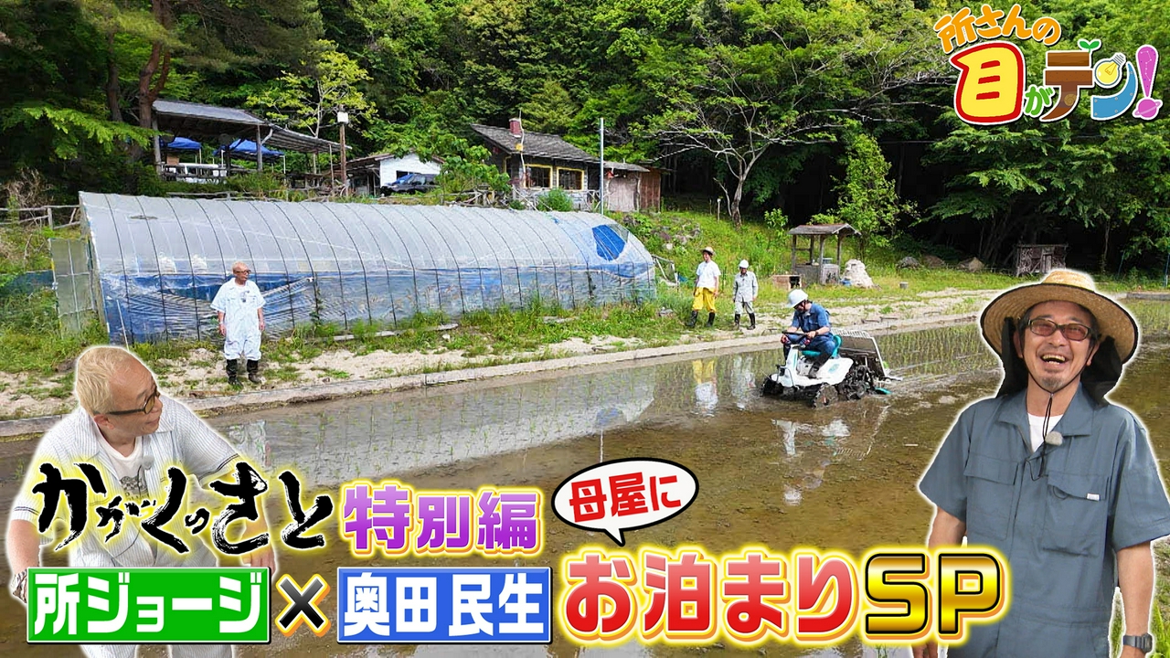 所さんと奥田民生さんが絶品イノシシ肉で燻製作り!?
