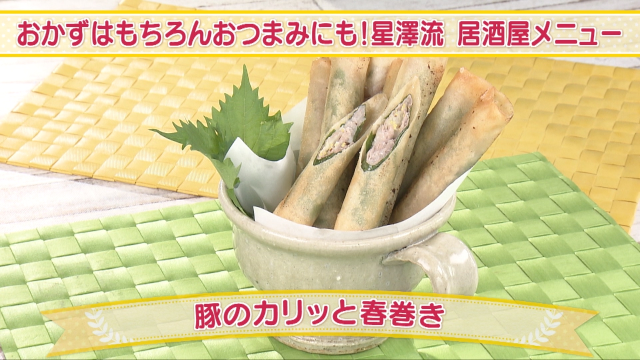 おかずはもちろんおつまみにも！ 星澤流 居酒屋メニュー