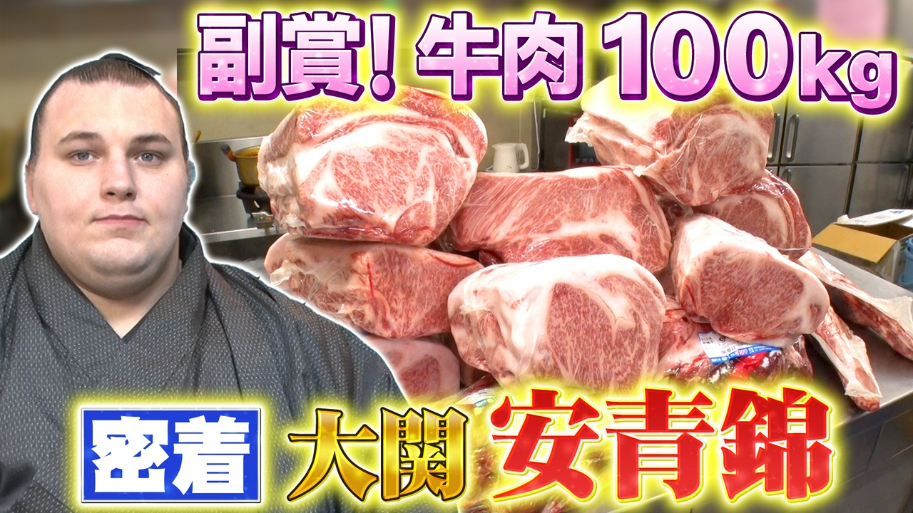 大関・安青錦の超豪華パーティーに密着