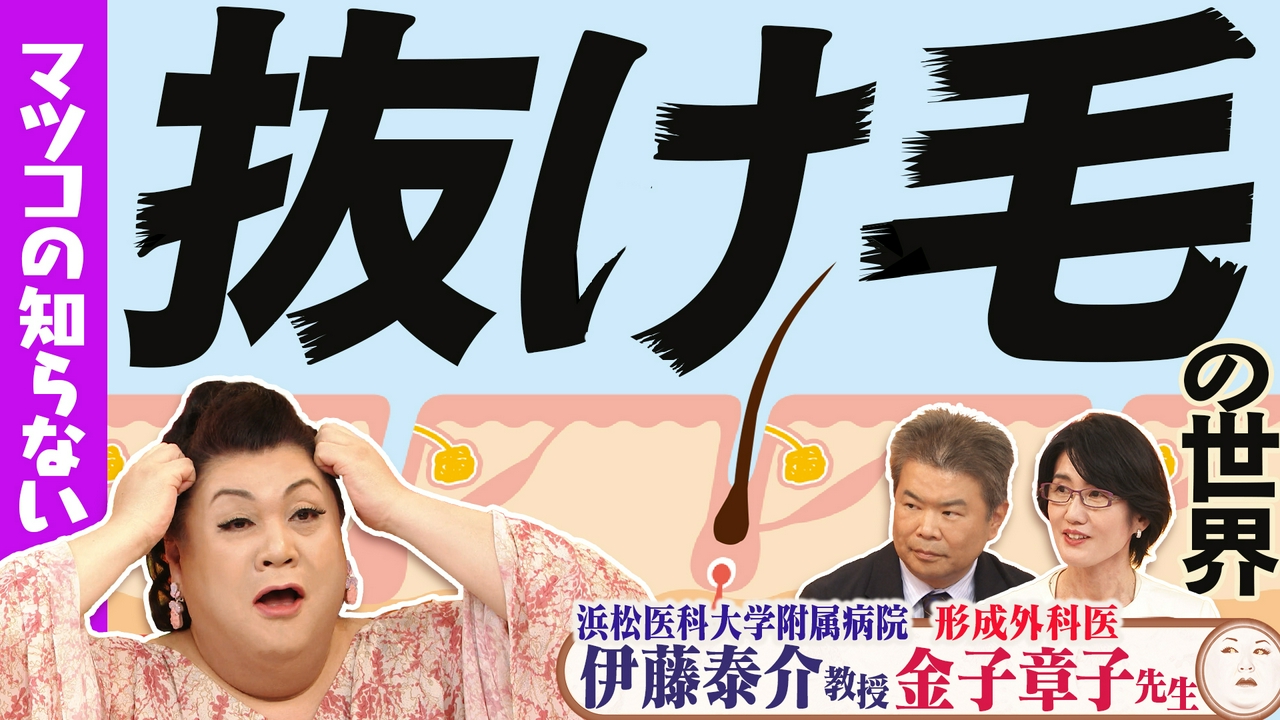 後半「抜け毛の世界」