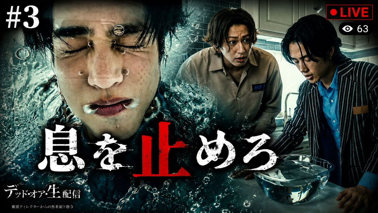 第3話「爆発オア窒息!?」