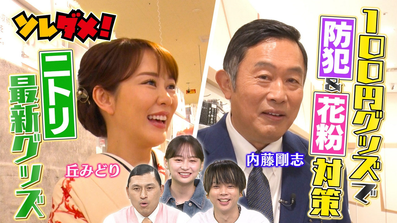 春のお悩み解決SP！ニトリ＆100円グッズで防犯＆花粉対策