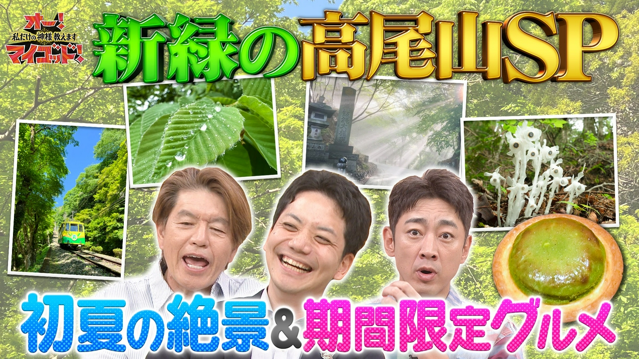 今しか見られない新緑の高尾山SP!目玉を持つ怪植物&裏高尾も