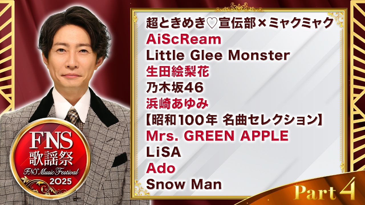 Part4（21:25頃～22:20頃放送）