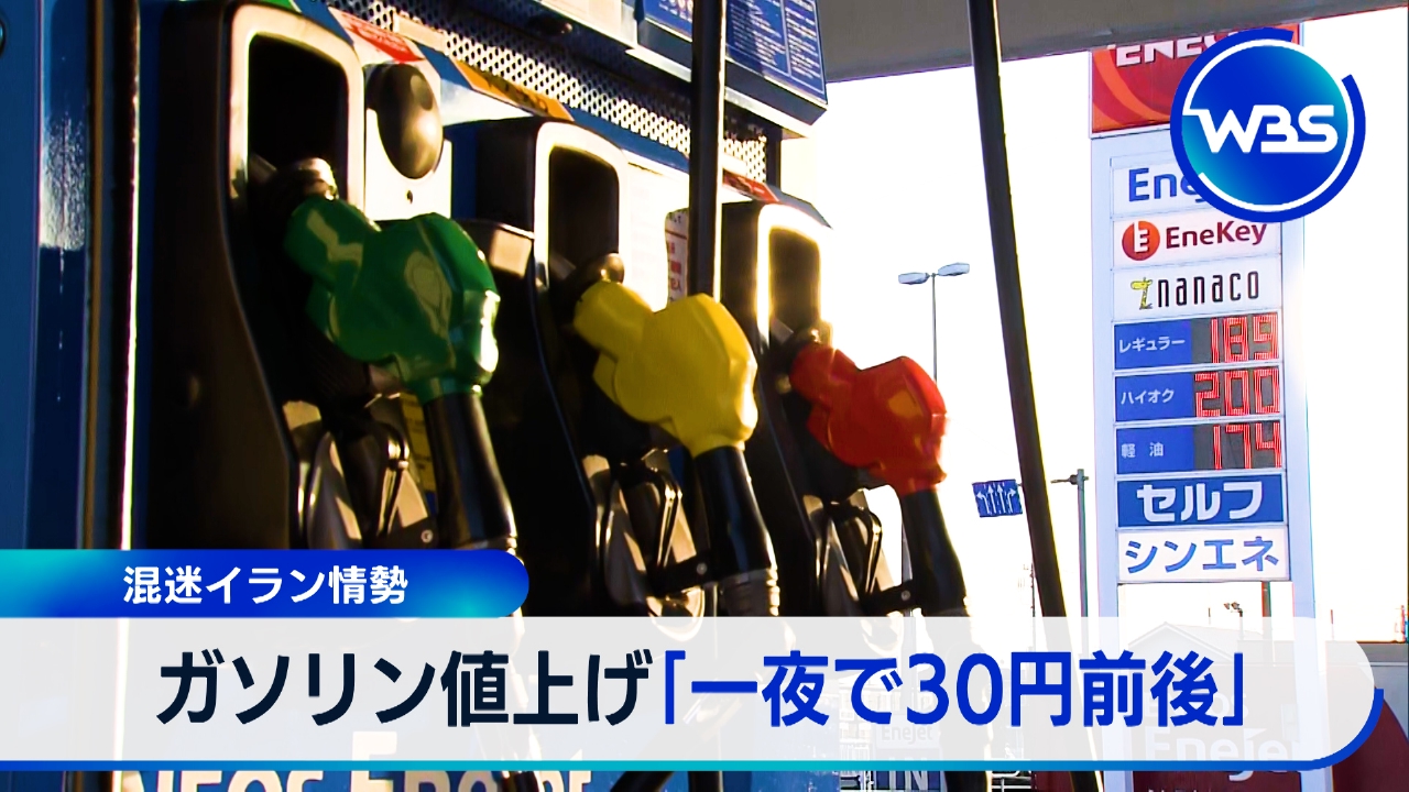 「一夜で30円」ガソリン急騰で対策は?イラン情勢を左右「格安無人機」の実態