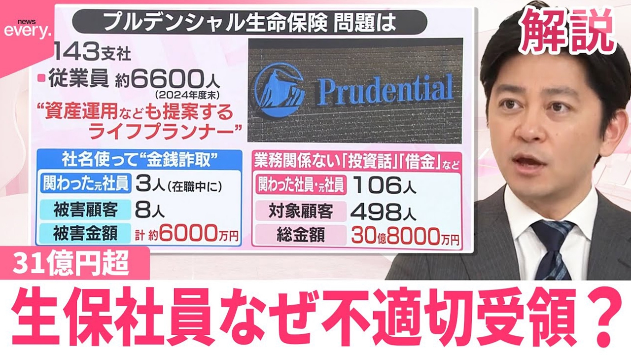 【#みんなのギモン】31億円超 プルデンシャル生命社員 なぜ不適切受領？