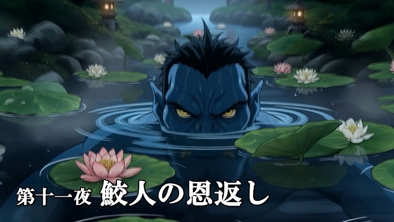 第十一夜 鮫人の恩返し