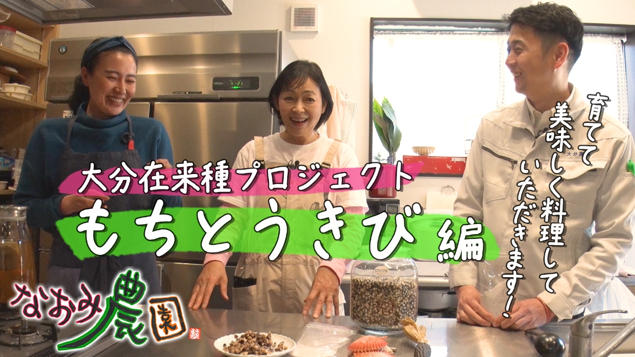 大分在来種プロジェクト もちとうきび料理編
