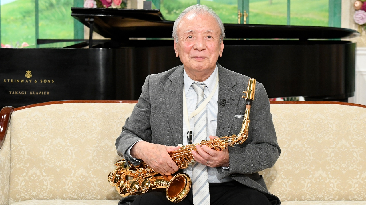 〈渡辺貞夫〉93歳で現役…サックス一筋75年の巨匠が生演奏を