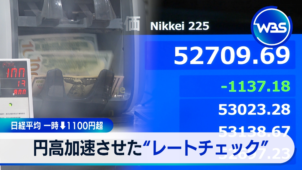 急速に進む円高…いったい何が!?