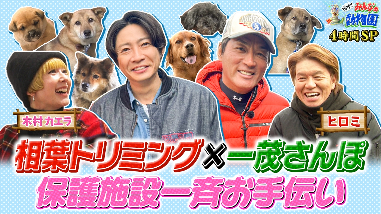 相葉トリミング×一茂さんぽ　コラボスペシャル！