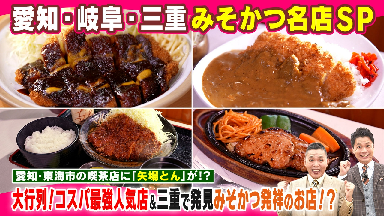 愛知岐阜三重　みそかつの名店