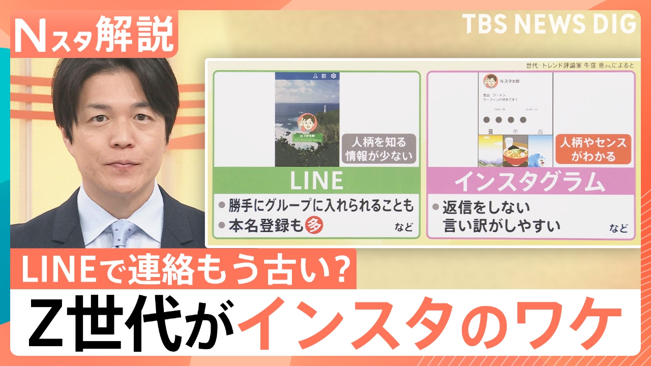 連絡先交換はLINEよりインスタ？【Nスタ】