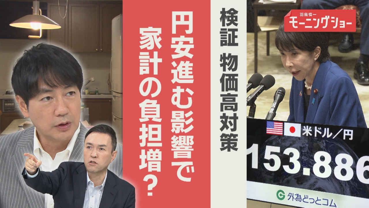 検証　高市政権の物価高対策　円安で家計負担増？