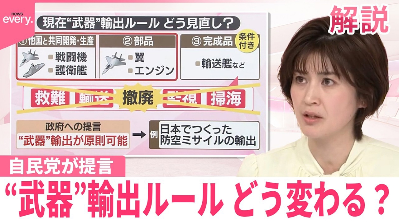 【#みんなのギモン】武器の輸出ルール どう変わる？