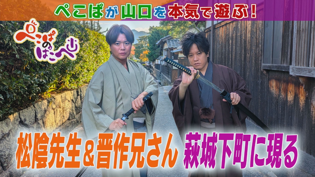 城下町を着物ウォーク